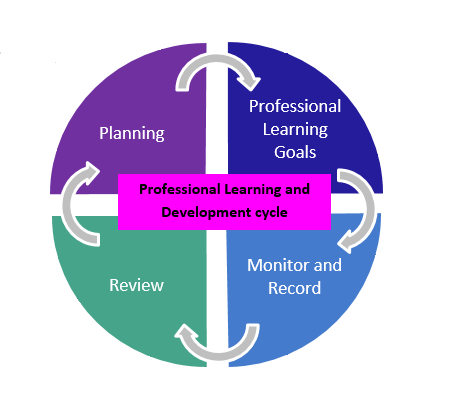 Professional Learning and development review cycle