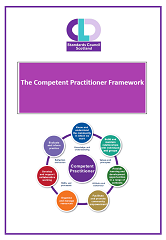 Cover image of the Competent Practitioner framework booklet