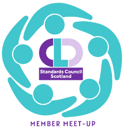 CLD Standards Council Scotland Member Meet-up Logo