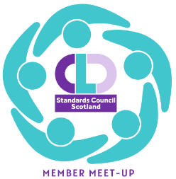 CLD Standards Council Scotland Member Meet Up Logo