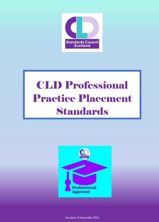 CLD Professional Practice Placement Standards Document Front Cover