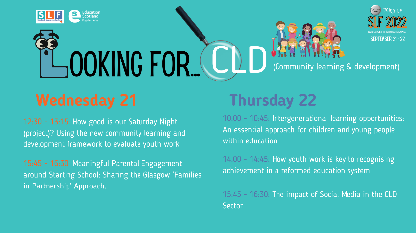 SLF Looking for CLD Community Learning & Development